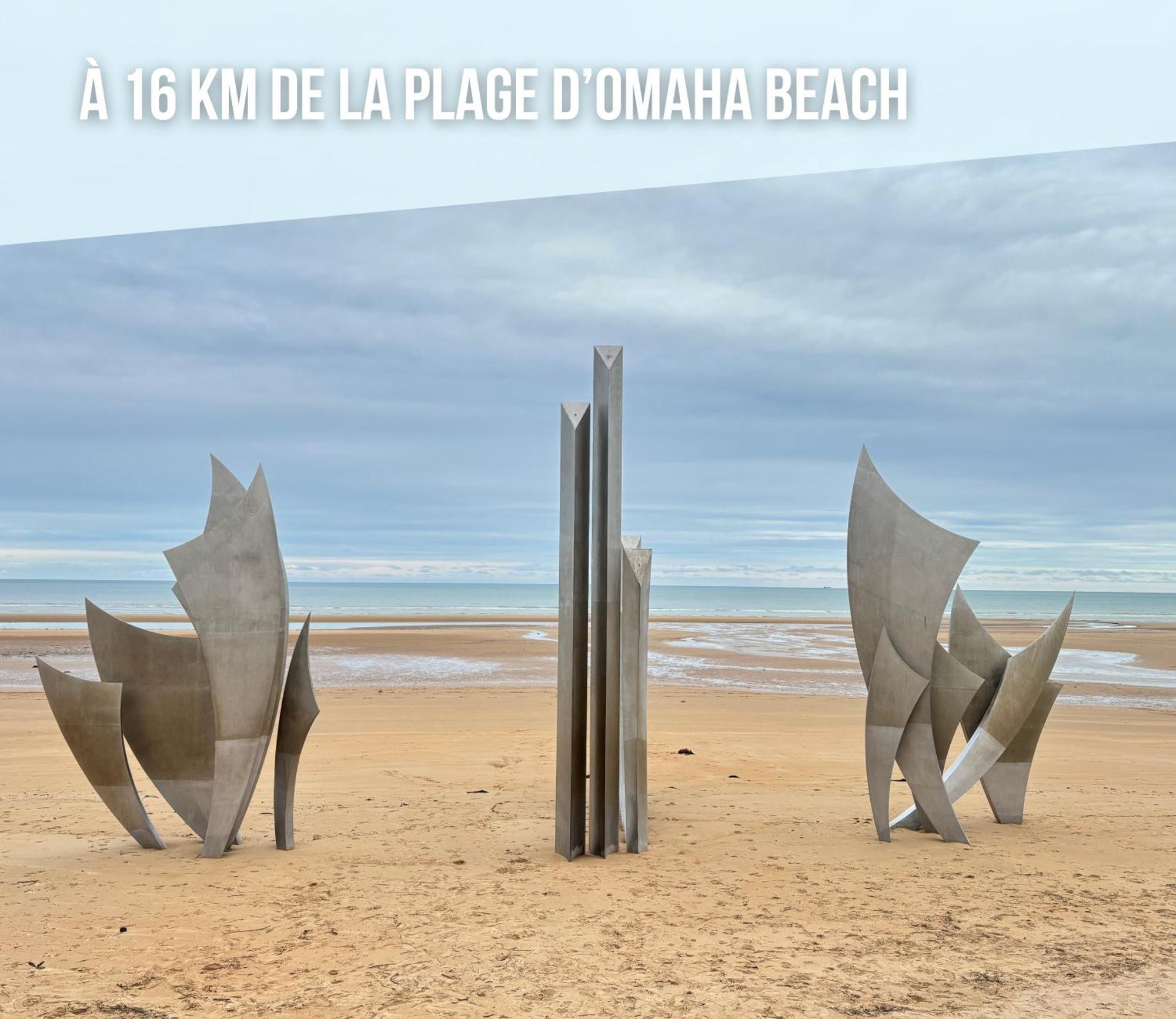 Les Douves Duplex 5 Personnes Lumineux Avec Jardin Et Terrasse Amenagee , Vue Sur Chateau A 5Mn De La Mer, Proche Omaha Beach Et Bayeux Commes Exterior photo